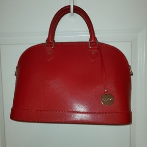 Cherry Red Pulicati Handbag